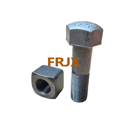 Metric Grade 10.9 / Grade 12.9 Traço parafusos e porcas Ferroviárias para bulldozer escavadeira