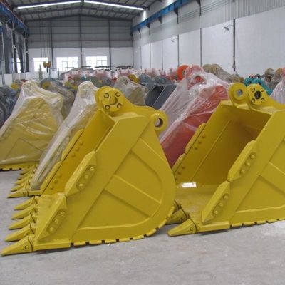Peças de escavadeira De trabalho pesado Balde de escavação reforçado Borda de corte 1 metro cúbico