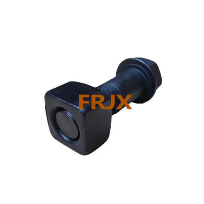 Bolinhos de trilho de escavadeira forjada com zinco acabamento preto simples direção do fio da mão direita para maior durabilidade