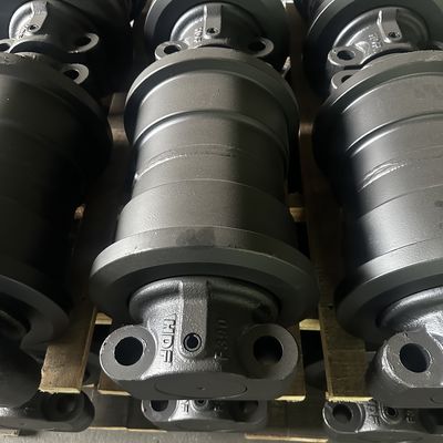 Rolos de trilhos de escavadeira Caterpillar 50Mn/40Mn2 forjados para máquinas de construção