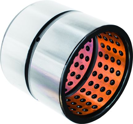 1195200 80*95*80 Bucket Bush PC200 Bushing Negro com buracos de óleo