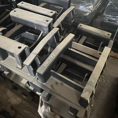 Protector de cadeia de escavadeira, protector de cadeia, componentes resistentes ao desgaste, suporte de cadeia