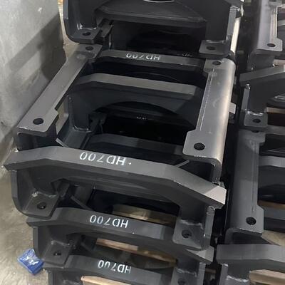 Protector de cadeia de escavadeira, protector de cadeia, componentes resistentes ao desgaste, suporte de cadeia