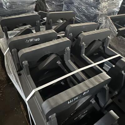 Protector de cadeia de escavadeira, protector de cadeia, componentes resistentes ao desgaste, suporte de cadeia