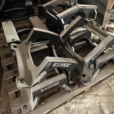 Protector de cadeia de escavadeira, protector de cadeia, componentes resistentes ao desgaste, suporte de cadeia