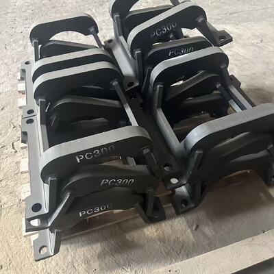 Protector de cadeia de escavadeira, protector de cadeia, componentes resistentes ao desgaste, suporte de cadeia