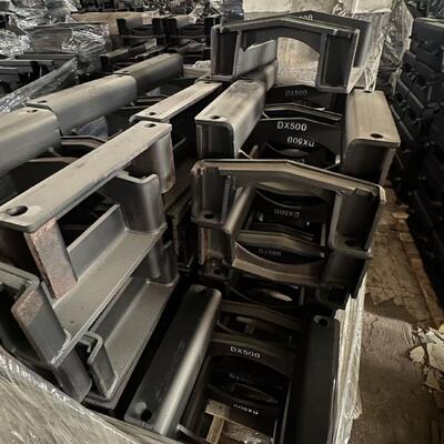 Protector de cadeia de escavadeira, protector de cadeia, componentes resistentes ao desgaste, suporte de cadeia