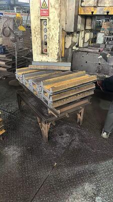 Excavadora, escavadeira, placa de arrastão, placa de cadeia, escavadeira, placa de viga única 400 mm 500 mm 510 mm 560 mm 600 mm 610 mm 660 mm